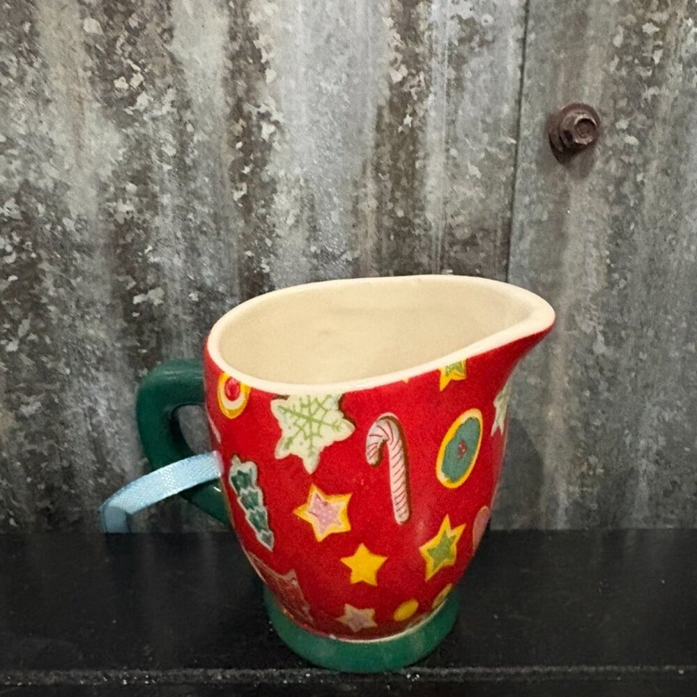 Christmas Measuring Cups Set of 3 Ceramic Holiday Baking Kitchen Decor‎ - Picture 12 of 14